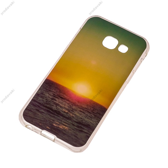 Чохол для Samsung Galaxy A3 2017 (A320) IMD з малюнком захід сонця