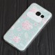 Чохол для Samsung Galaxy A3 2017 (A320) з блакитним принтом.