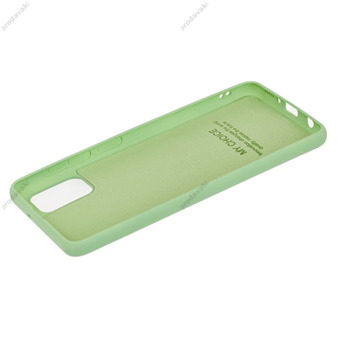 Чохол Samsung Galaxy A31 (A315) Silicone Full м'ятний / mint