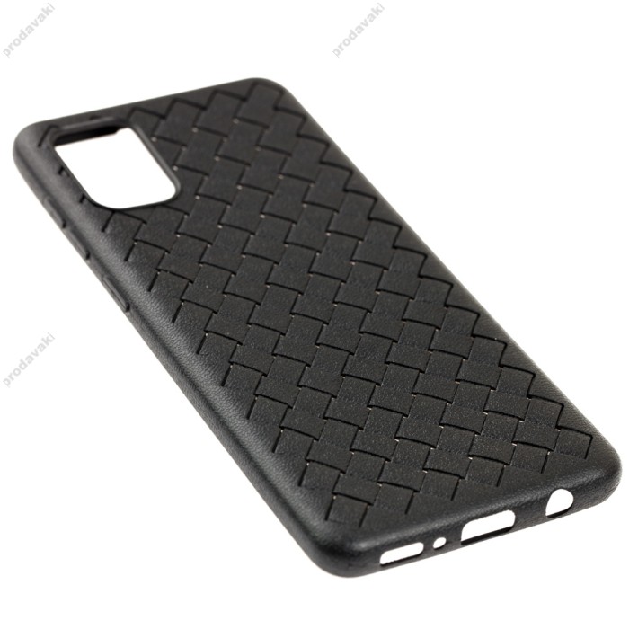 Чохол Samsung Galaxy A31 (A315) Weaving чорний