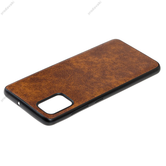 Чохол для Samsung Galaxy A31 (A315) Lava case світло-коричневий