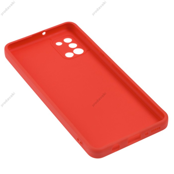 Чохол Samsung Galaxy A31 (A315) Candy Full червоний / camellia
