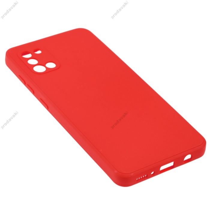 Чохол Samsung Galaxy A31 (A315) Candy Full червоний / camellia