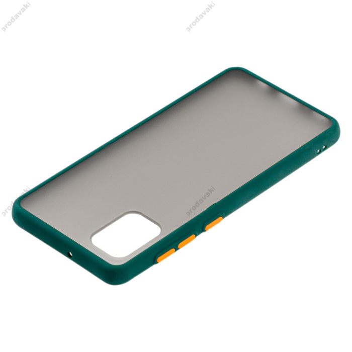 Чохол Samsung Galaxy A31 (A315) LikGus Maxshield оливковий