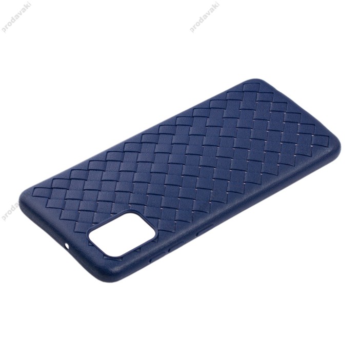Чохол для Samsung Galaxy A31 (A315) Weaving синій
