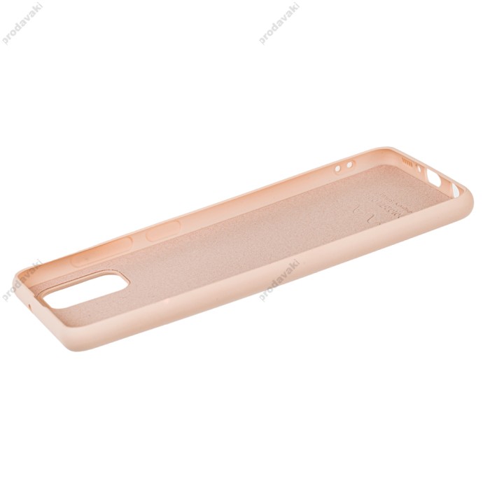 Чохол Samsung Galaxy A31 (A315) Wave colorful рожевий / pink sand