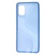 Чохол для Samsung Galaxy A31 (A315) силікон хвиля синій