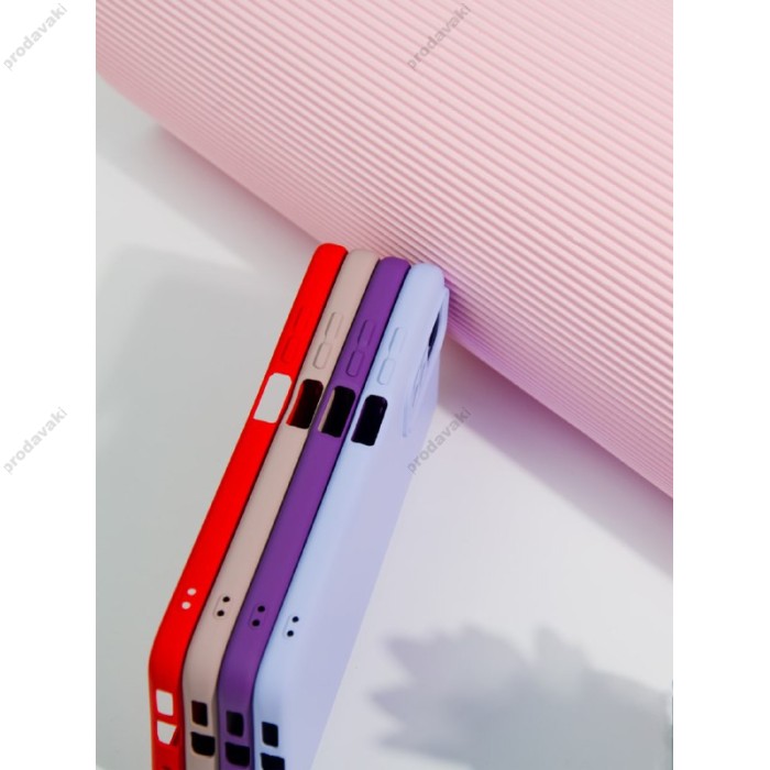 Чохол Samsung Galaxy A33 (A336) Silicone Full camera рожевий / barbie pink