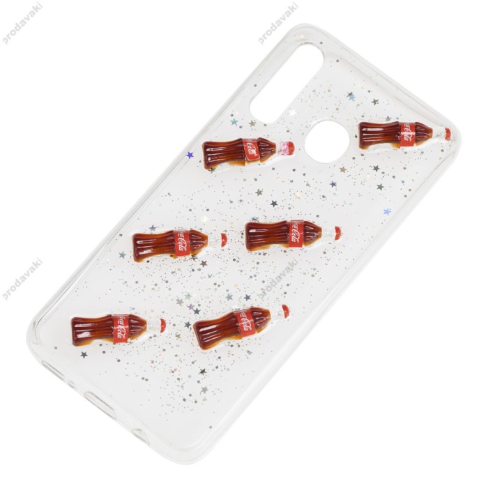 Чохол для Samsung Galaxy A20 / A30 3D confetti "кола"