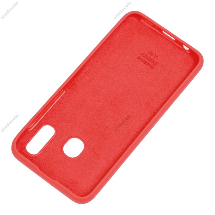 Чохол для Samsung Galaxy A20/A30 Silicone Full червоний