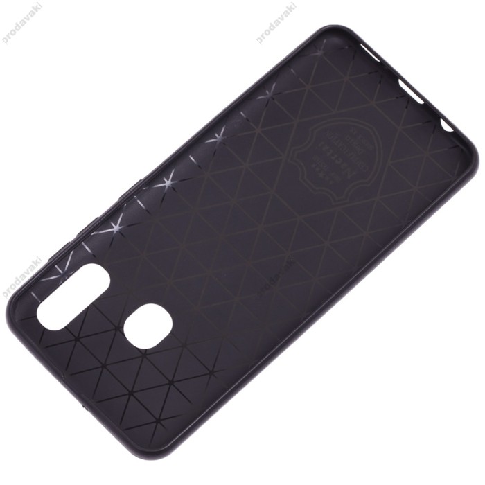 Чохол Samsung Galaxy A20/A30 Ultimate Carbon premium чорний