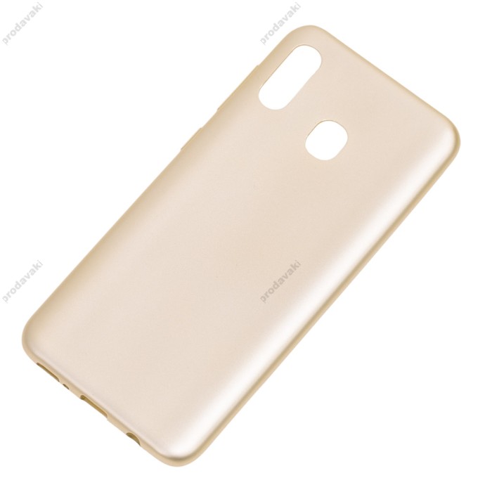Чохол для Samsung Galaxy A20/A30 Rock матовий золотистий
