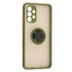 Чохол Samsung Galaxy A32 (A325) LikGus Edging Ring зелений