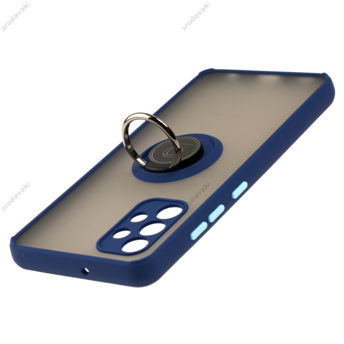 Чохол Samsung Galaxy A32 (A325) LikGus Edging Ring синій