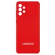 Чохол Samsung Galaxy A32 (A325) Silicone Full camera червоний