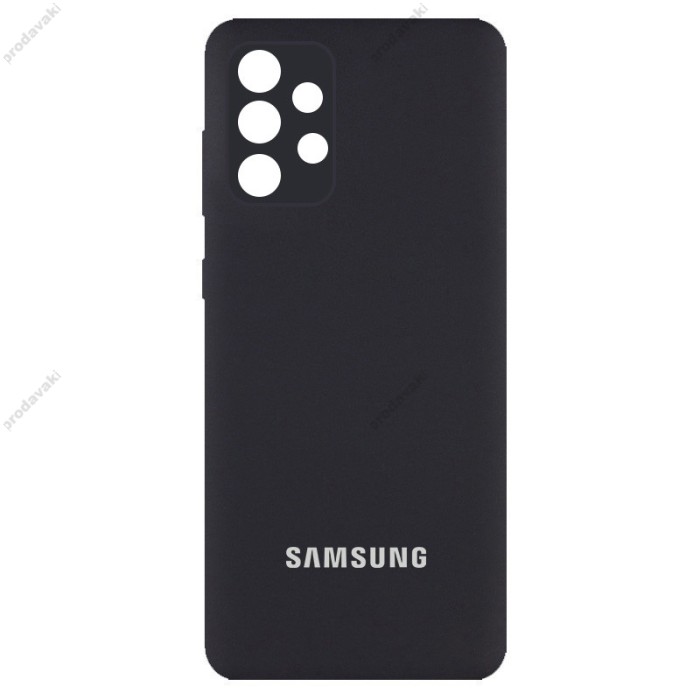 Чохол Samsung Galaxy A32 (A325) Silicone Full camera чорний
