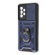 Чохол для Samsung Galaxy A32 (A325) Serge Ring Armor ударостійкий синій