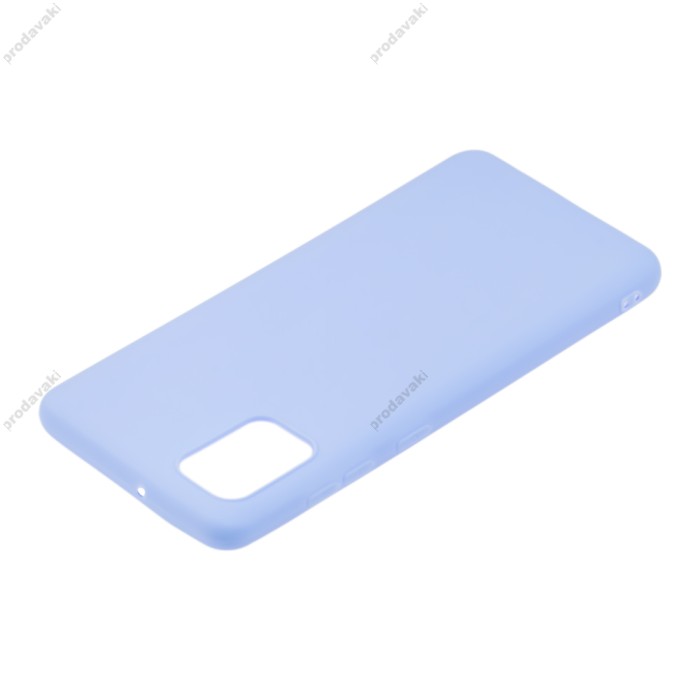 Чохол Samsung Galaxy A51 (A515) Candy блакитний / lilac blue
