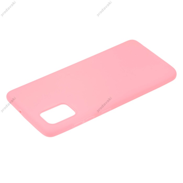Чохол Samsung Galaxy A51 (A515) Candy рожевий