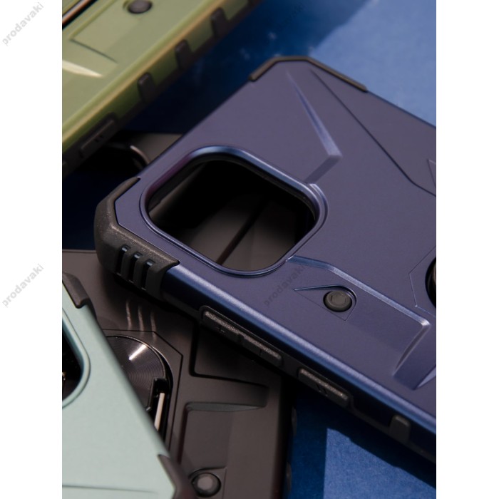 Чехол для Samsung Galaxy A53 (A536) Pathfinder ring ударопрочный синий