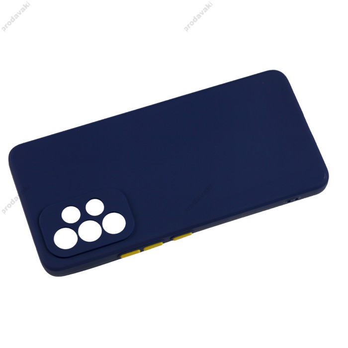 Чохол Samsung Galaxy A53 (A536) Square Full camera no logo синій