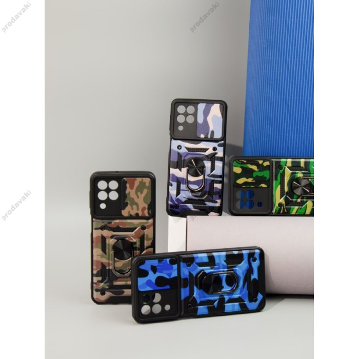 Чохол для Samsung Galaxy A53 (A536) Serge Ring Armor ударостійкий army green