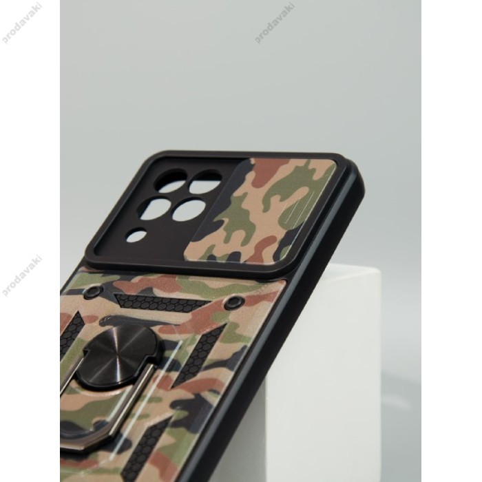 Чохол для Samsung Galaxy A53 (A536) Serge Ring Armor ударостійкий army green