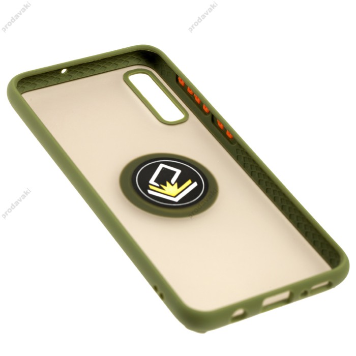 Чохол Samsung Galaxy A50 / A50s / A30s LikGus Edging Ring хакі