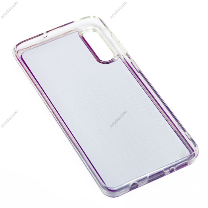 Чохол для Samsung Galaxy A50 / A50s / A30s "рідкий пісок" фіолетовий космос