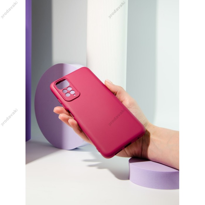 Чохол Samsung Galaxy A50 / A50s / A30s Silicone Full camera бордовий / marsala