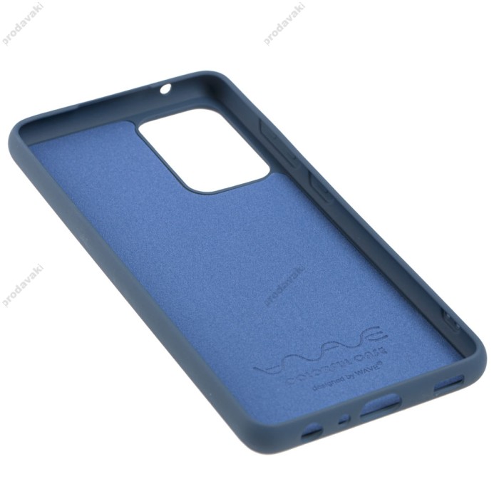 Чохол Samsung Galaxy A52 Wave colorful blue