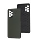 Чохол для Samsung Galaxy A52 Graphite carbon forest green