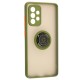 Чохол Samsung Galaxy A52 LikGus Edging Ring хакі