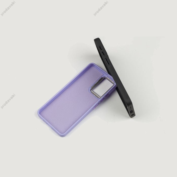 Чохол для Samsung Galaxy A52 Colors Metal світло-бузковий
