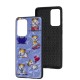Чохол для Samsung Galaxy A52 Wave Majesty pretty kittens / light purple