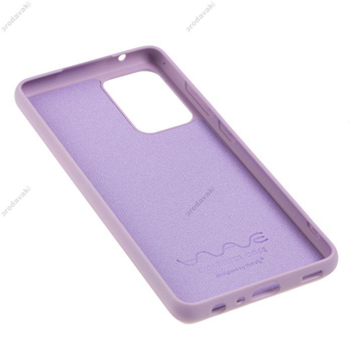 Чохол для Samsung Galaxy A52 Wave colorful black currant