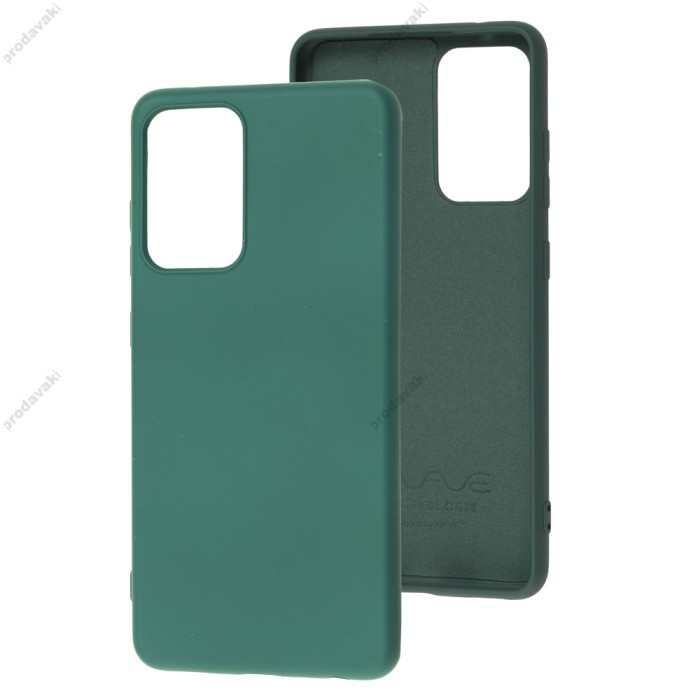 Чохол для Samsung Galaxy A52 Wave colorful forest green