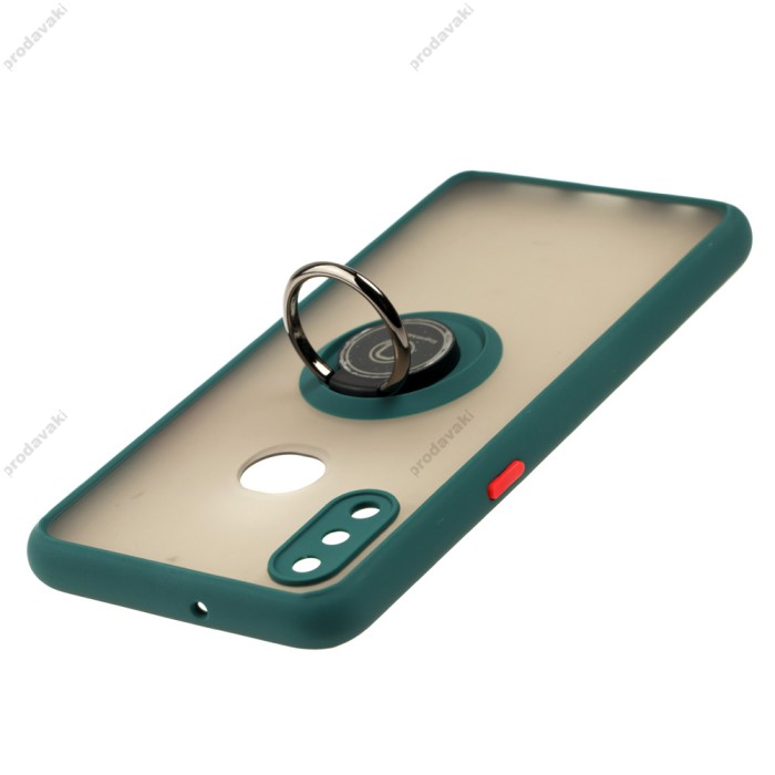Чохол Samsung Galaxy A10s (A107) LikGus Edging Ring оливковий