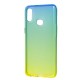 Чохол Samsung Galaxy A10s (A107) Gradient Design жовто-зелений