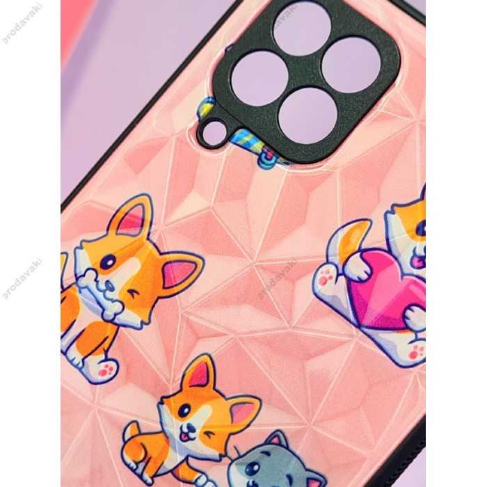 Чохол для Samsung Galaxy A10s (A107) Wave Majesty happy dog / light purple