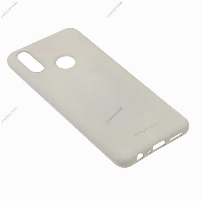 Чохол Samsung Galaxy A10s (A107) Molan Cano Jelly світло-сірий