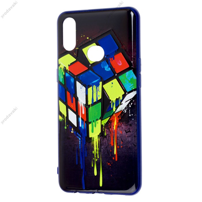 Чохол для Samsung Galaxy A10s (A107) Gelius QR "кубик рубик"