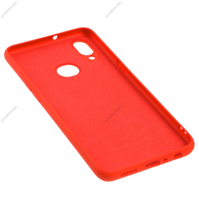Чохол Samsung Galaxy A10s (A107) Wave colorful червоний