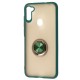 Чохол Samsung Galaxy A11 / M11 LikGus Maxshield Magnetic Ring оливковий