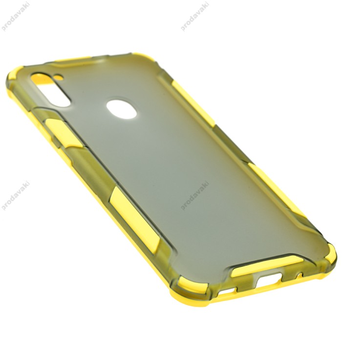 Чохол Samsung Galaxy A11 / M11 LikGus Armor color жовтий