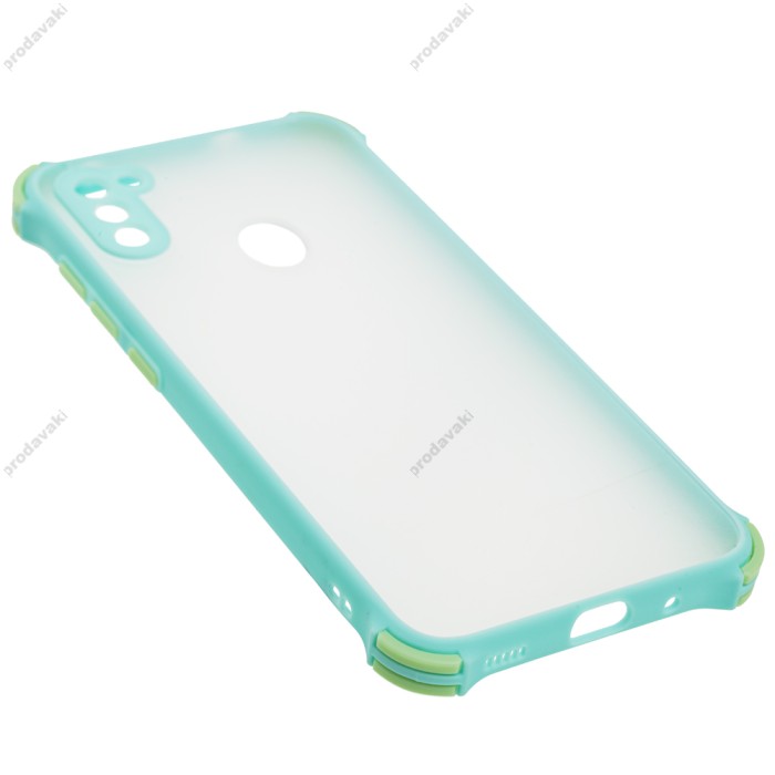 Чохол Samsung Galaxy A11 / M11 LikGus Totu corner protection бірюзовий