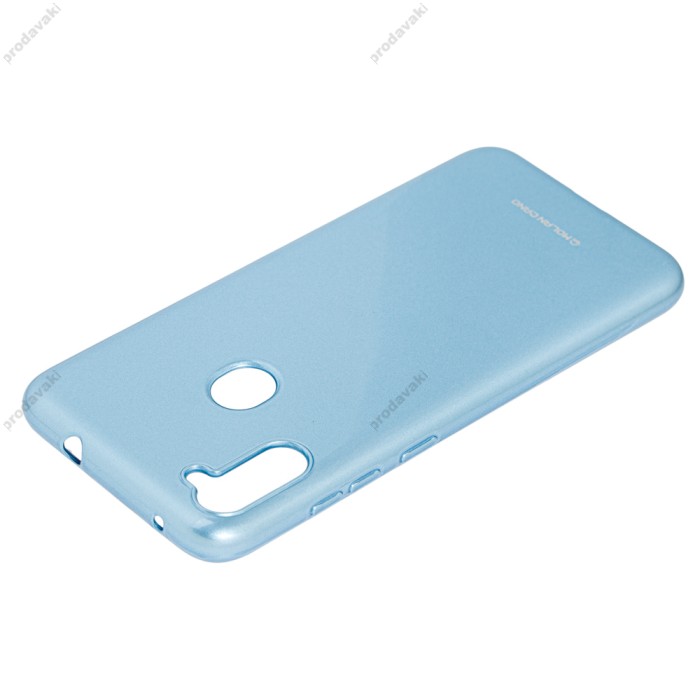 Чохол Samsung Galaxy A11 / M11 Molan Cano глянець блакитний