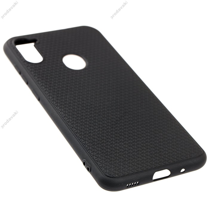 Чохол для Samsung Galaxy A11/M11 Grid case чорний