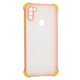 Чохол Samsung Galaxy A11 / M11 LikGus Totu corner protection рожевий