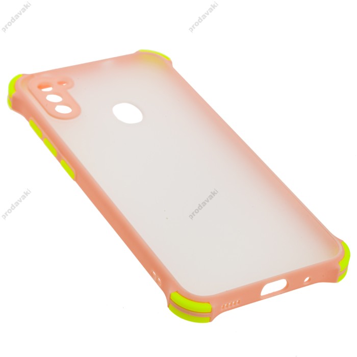 Чохол Samsung Galaxy A11 / M11 LikGus Totu corner protection рожевий